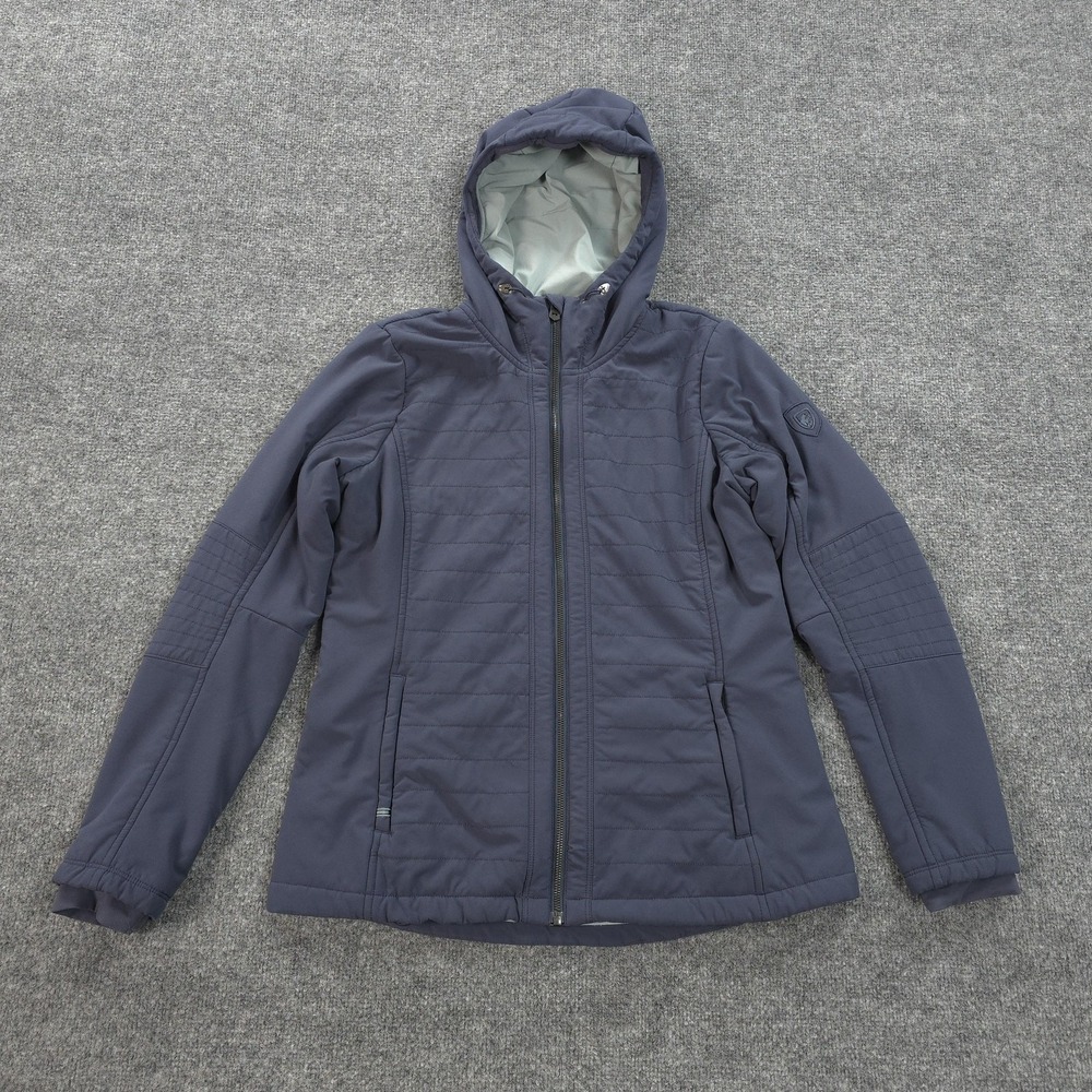 Kuhl Women's Hooded Bomber Jacket in Navy